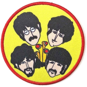 The Beatles - Perryscopes & Heads Woven Patch in the group MERCHANDISE / Merch / Pop-Rock at Bengans Skivbutik AB (3880867)