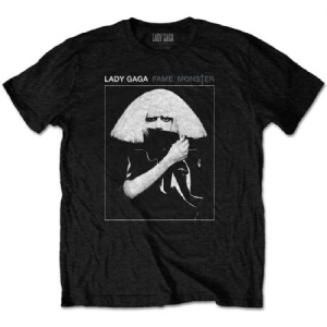 Lady Gaga/ Lady Gaga Unisex Tee: Fame (S -   in the group MERCH / T-Shirt / Summer T-shirt 23 at Bengans Skivbutik AB (3881337r)