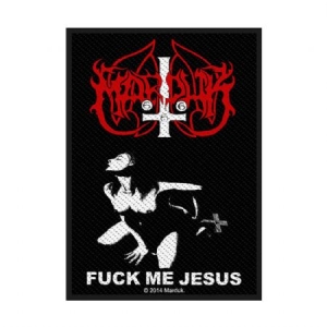Marduk - STANDARD PATCH: FUCK ME JESUS (LOOSE) in the group OTHER / Merchandise at Bengans Skivbutik AB (3881727)