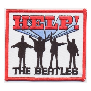 The Beatles - Help! Album Standard Patch in the group MERCHANDISE / Accessoarer / Pop-Rock at Bengans Skivbutik AB (3881745)