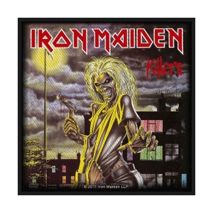 Iron Maiden - Killers Retail Packaged Patch in the group MERCHANDISE / Merch / Hårdrock at Bengans Skivbutik AB (3882138)
