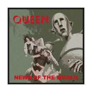 Queen - News Of The World Retail Packaged Patch in the group MERCHANDISE / Merch / Pop-Rock at Bengans Skivbutik AB (3882142)