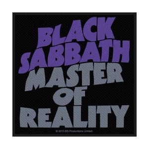 Black Sabbath - Black Sabbath Standard Patch: Master Of  in the group Minishops / Black Sabbath at Bengans Skivbutik AB (3882146)