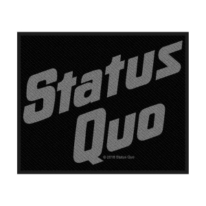 Status Quo - Logo Standard Patch in the group MERCHANDISE / Merch / Pop-Rock at Bengans Skivbutik AB (3882166)