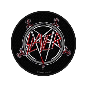 Slayer - Pentagram Standard Patch in the group MERCHANDISE / Merch / Hårdrock at Bengans Skivbutik AB (3882170)