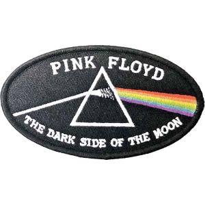 Pink Floyd - Dsotm Oval Woven Patch in the group MERCHANDISE / Merch / Pop-Rock at Bengans Skivbutik AB (3882206)