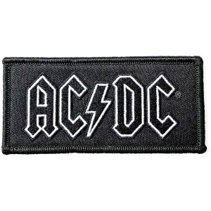 Ac/Dc - Logo Woven Patch in the group MERCH / Minsishops-merch / Ac/Dc at Bengans Skivbutik AB (3882209)