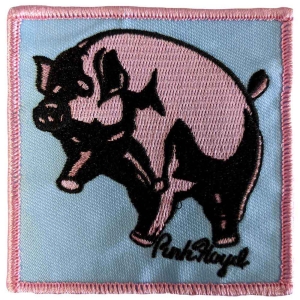Pink Floyd - Animals Pig Woven Patch in the group MERCHANDISE / Merch / Pop-Rock at Bengans Skivbutik AB (3882219)