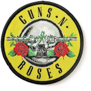 Guns N' Roses - Guns N' Roses Standard Patch: Classic Circle Logo in the group Campaigns / BlackFriday2020 at Bengans Skivbutik AB (3882221)