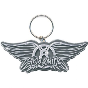 Aerosmith - KEYCHAIN: WINGS LOGO (ENAMEL IN-FILL) in the group OTHER / Merchandise at Bengans Skivbutik AB (3882359)