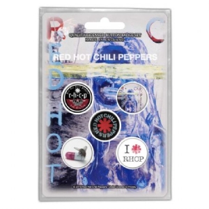 Red Hot Chili Peppers - BUTTON BADGE PACK: BY THE WAY (RETAIL PA in the group Minishops / Red Hot Chili Peppers at Bengans Skivbutik AB (3882367)