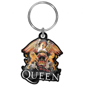 Queen - Keychain: Crest (Die-cast Relief) in the group Minishops / Queen at Bengans Skivbutik AB (3882429)