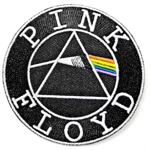 Pink Floyd - Circle Logo Woven Patch in the group MERCHANDISE / Accessoarer / Pop-Rock at Bengans Skivbutik AB (3882434)