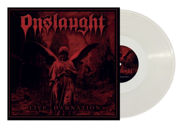 Onslaught - Live Damnation (Clear Vinyl) in the group VINYL / Bestsellers at Bengans Skivbutik AB (3899871)