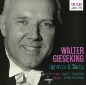 Gieseking Walter - Lightness & Clarity in the group CD / Pop-Rock at Bengans Skivbutik AB (3901168)