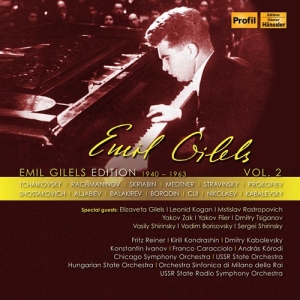 Various - Emil Gilels Edition, Vol. 2 (15 Cd) in the group Externt_Lager /  at Bengans Skivbutik AB (3902316)