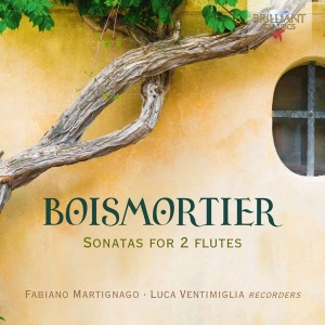 Boismortier Joseph Bodin De - Sonatas For 2 Flutes in the group Externt_Lager /  at Bengans Skivbutik AB (3903818)