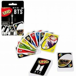 BTS - Mattel Games - Giant UNO BTS in the group MERCHANDISE / Merchandise / K-Pop at Bengans Skivbutik AB (3913172)