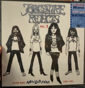 V/A - Jobcentre Rejects - Ultra Rar - Jobcentre Rejects Vol 2- Ultra rare NWOBHM 1980-1985 Blue Vinyl in the group VINYL / Hårdrock/ Heavy metal at Bengans Skivbutik AB (3914413)