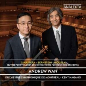 Bernstein Leonard Ginastera Albe - Works For Violin & Orchestra in the group Externt_Lager /  at Bengans Skivbutik AB (3915382)