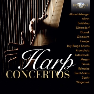 Johann Georg Albrechtsberger Willi - Harp Concertos (5Cd) in the group CD / Klassiskt at Bengans Skivbutik AB (3916346)