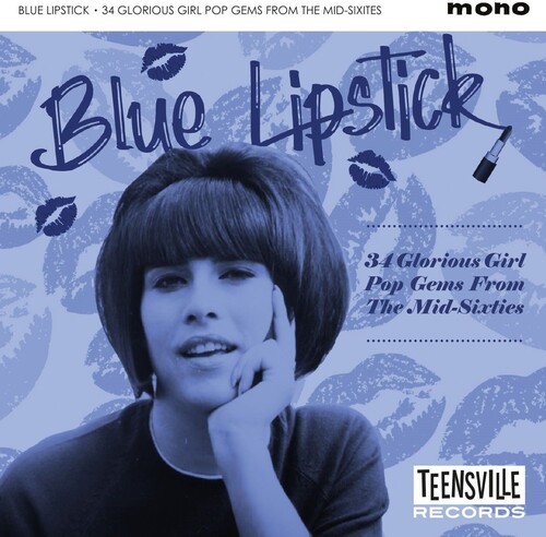 Blandade Artister - Blue Lipstick (34 Glorious Girl Pop in the group OTHER / Övrigt / at Bengans Skivbutik AB (3919486)