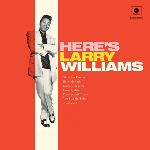 Larry Williams - Here's Larry Williams in the group VINYL / Rock at Bengans Skivbutik AB (3920617)