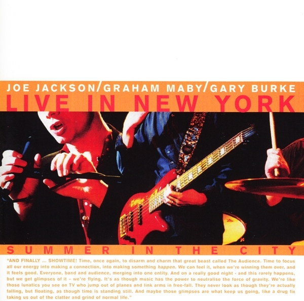 Joe Jackson - Summer In The City/Live In New York in the group CD / Rock at Bengans Skivbutik AB (3922683)
