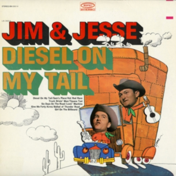Jim & Jesse - Diesel On My Tail in the group CD / Rock at Bengans Skivbutik AB (3923118)