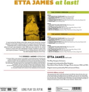 Etta James - At Last! in the group VINYL / Jazz at Bengans Skivbutik AB (3923717)