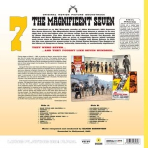 Elmer Bernstein - The Magnificent Seven in the group VINYL / Film-Musikal at Bengans Skivbutik AB (3923941)