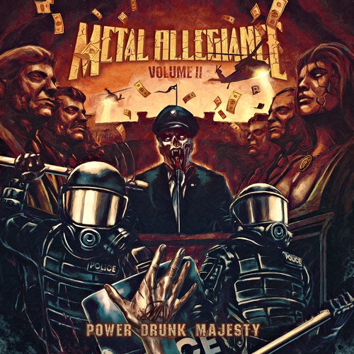 Metal Allegiance - Volume Ii: Power Drunk Majesty in the group CD / Hårdrock/ Heavy metal at Bengans Skivbutik AB (3924920)