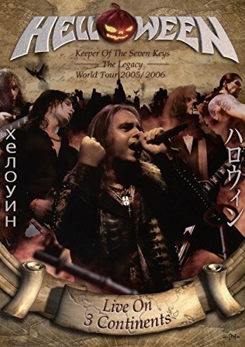 Helloween - Live On 3 Continents in the group DVD & BLU-RAY at Bengans Skivbutik AB (3924981)