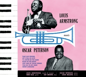 Armstrong Louis & Oscar Peterson - Louis Armstrong Meets Oscar Peterson in the group Minishops / Louis Armstrong at Bengans Skivbutik AB (3925111)