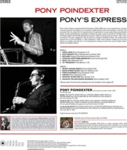 Pony Poindexter - Pony's Express in the group VINYL / Jazz at Bengans Skivbutik AB (3925199)