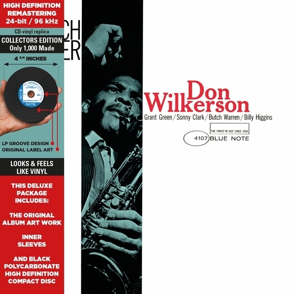 Don Wilkerson - Preach Brother! in the group CD / Jazz/Blues at Bengans Skivbutik AB (3928194)
