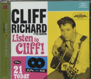 Cliff Richard - Listen To Cliff/21 Today in the group CD / Pop-Rock,Övrigt at Bengans Skivbutik AB (3928984)