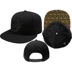 Guns N Roses - Circle Logo Bl Snapback C in the group MERCHANDISE / Merch / Hårdrock at Bengans Skivbutik AB (3929317)