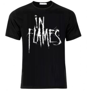 In Flames - In Flames T-Shirt Logo in the group OTHER / Merchandise at Bengans Skivbutik AB (3929587)
