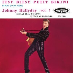 Johnny Hallyday - Itsy Bitsy Petit Bikini in the group CD / Pop-Rock at Bengans Skivbutik AB (3930039)