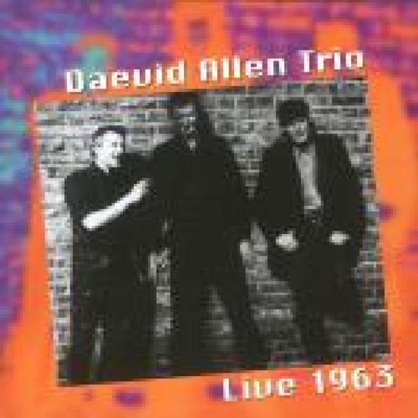 Daevid -Trio- Allen - Live 1963 in the group CD / Bestsellers at Bengans Skivbutik AB (3930062)