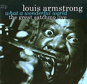 Louis & His All Sta Armstrong - Great Satchmo Live/What A Wonderful World in the group Minishops / Louis Armstrong at Bengans Skivbutik AB (3930392)