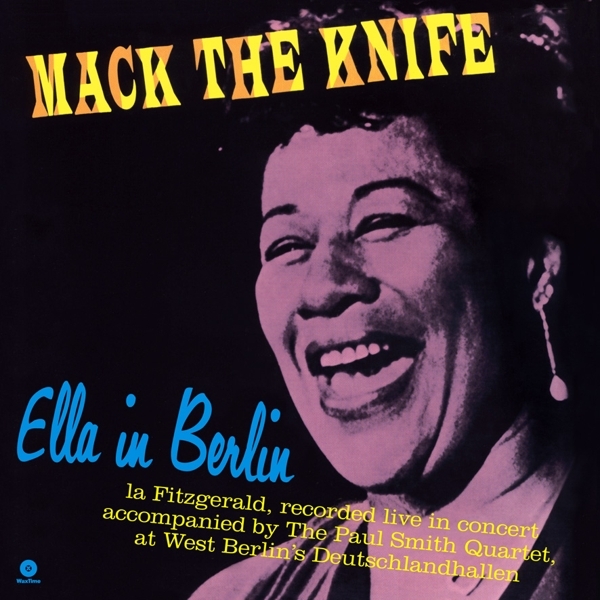 Ella Fitzgerald - Mack The Knife: Ella In Berlin in the group VINYL / Jazz/Blues at Bengans Skivbutik AB (3930857)