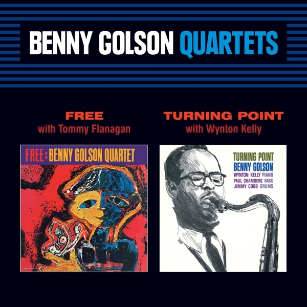 Benny Golson Quartet - Free/Turning Point in the group CD / Jazz/Blues at Bengans Skivbutik AB (3930984)
