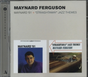 Maynard Ferguson - Maynard '61/Straightaway Jazz Themes in the group CD / Jazz at Bengans Skivbutik AB (3931381)