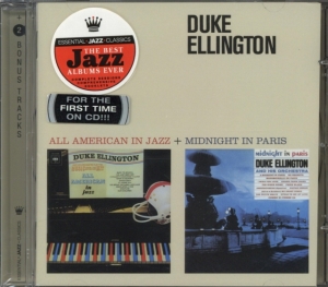 Duke Ellington - All American In Jazz/Midnight In Paris in the group CD / Jazz at Bengans Skivbutik AB (3931382)