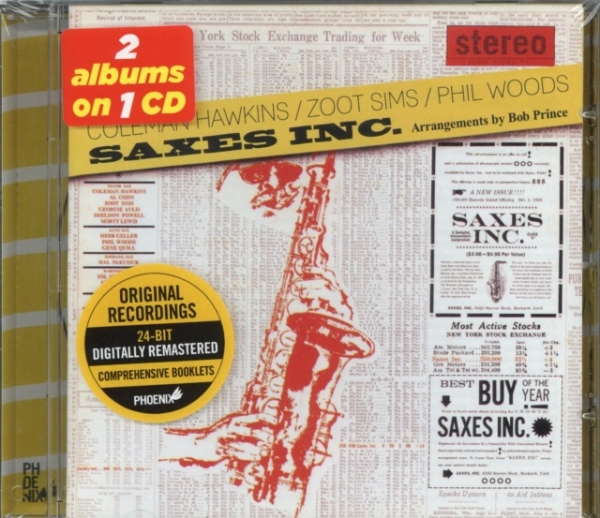 Coleman Hawkins - Saxes Inc. in the group CD / Jazz/Blues at Bengans Skivbutik AB (3931535)