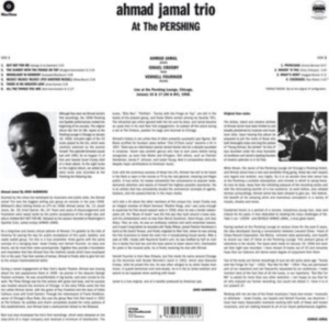 Ahmad Jamal Trio - But Not For Me / Live At The Pershing Lounge 1958 in the group VINYL / Jazz at Bengans Skivbutik AB (3931677)
