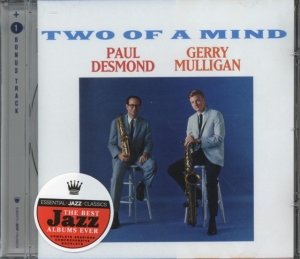 Paul & Gerry Mulligan Desmond - Two Of A Mind in the group CD / Jazz at Bengans Skivbutik AB (3931736)