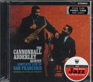 Cannonball Adderley Quintet - Complete Live In San Francisco in the group CD / Jazz at Bengans Skivbutik AB (3932514)